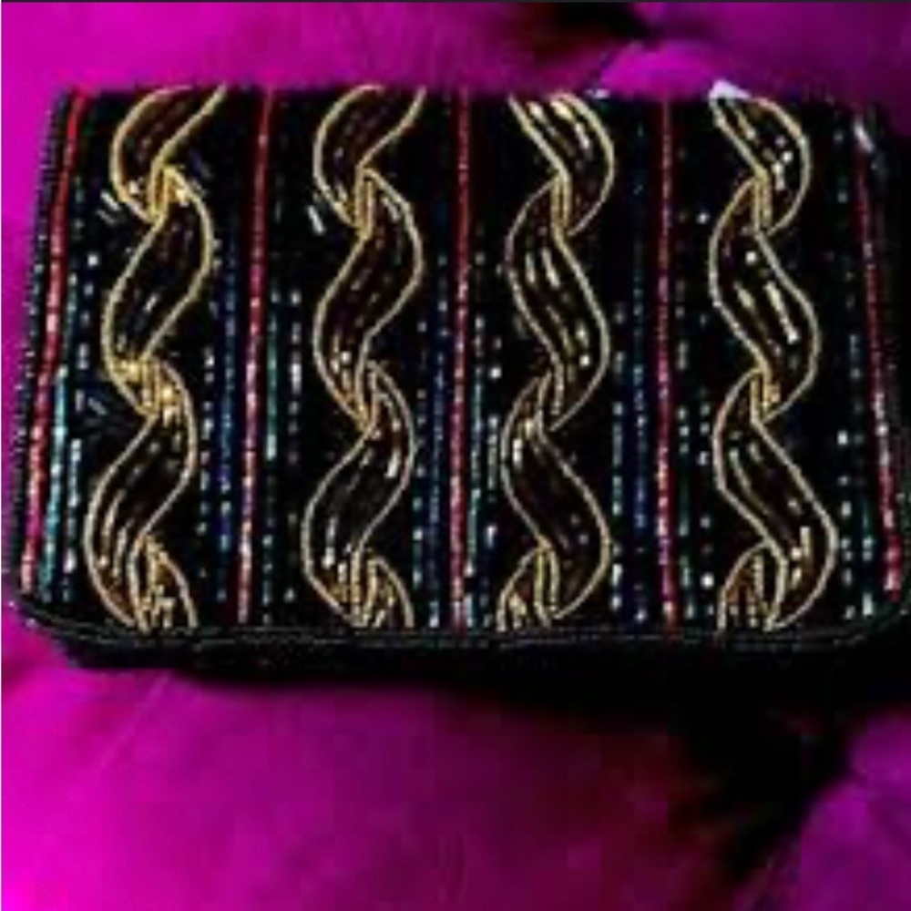 Vintage Beaded Purse/ Evening